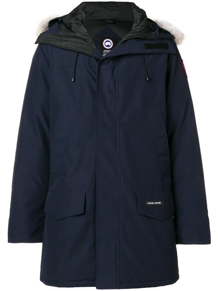 Canada Goose Fur Parka - Blue