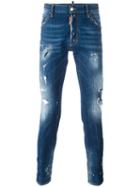 Dsquared2 Cool Guy Distressed Jeans, Men's, Size: 50, Cotton/spandex/elastane