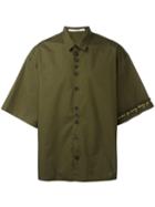 Damir Doma Short-sleeve Shirt, Men's, Size: Medium, Green, Cotton