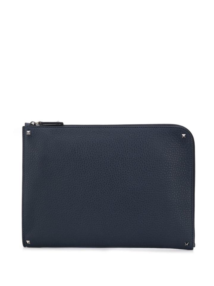 Valentino Valentino Garavani Rockstud Document Case - Blue