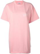 Gcds Oversized T-shirt, Women's, Size: Small, Pink/purple, Cotton