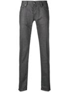 Jacob Cohen Regular-length Cotton Trousers - Grey