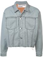Enfants Riches Déprimés Vad Hande Med Dem Distressed Denim Jacket -