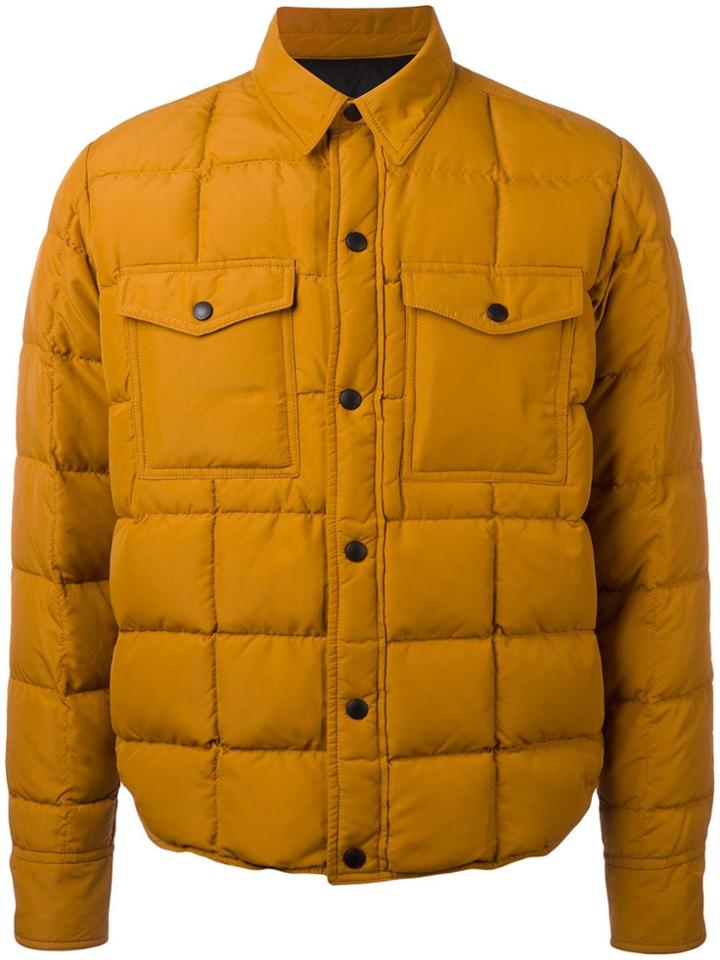 Ami Alexandre Mattiussi Snap-buttoned Jacket - Orange
