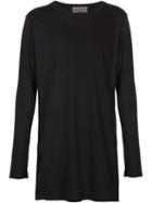 Yohji Yamamoto Ombre T-shirt, Men's, Size: 3, Black, Cotton