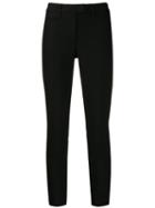 Dondup Colour Block Cropped Trousers - Black