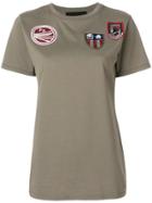 Mr & Mrs Italy Multi-patch T-shirt - Green