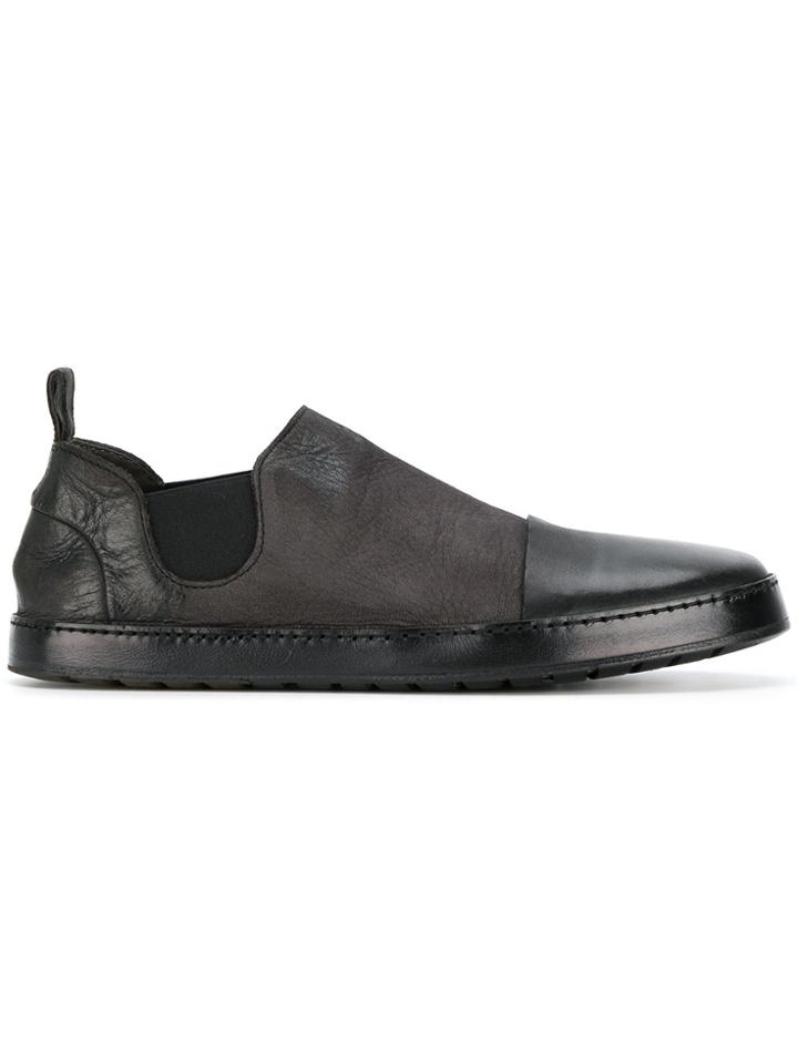 Marsèll Contrast Toe Loafers - Black