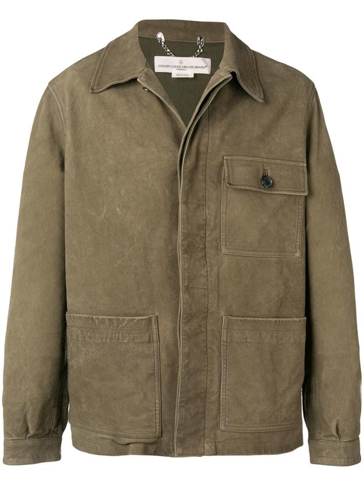 Golden Goose Deluxe Brand Overshirt Jacket - Green