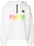 Doublet Fringed Pinkgreen Jumper - White