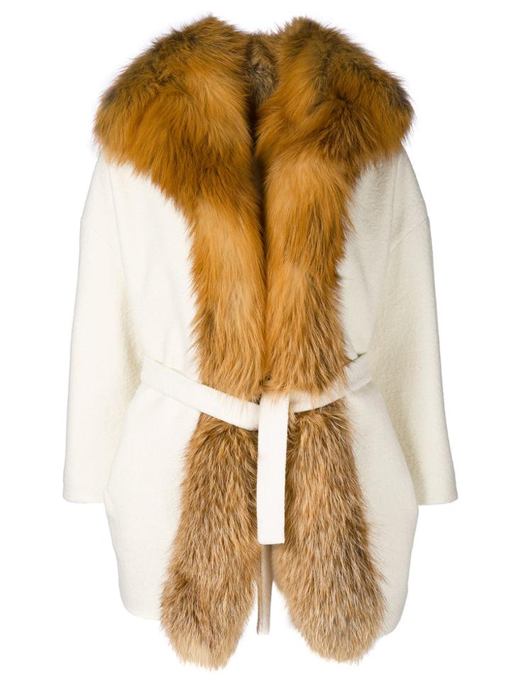 Ava Adore Belted Cardi-coat - Nude & Neutrals