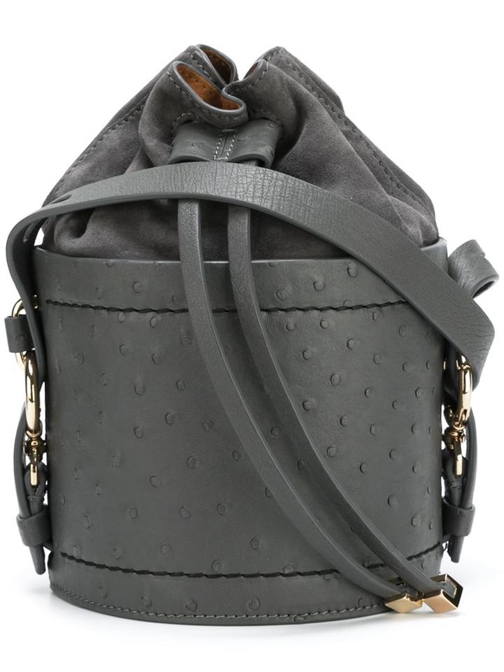 Desa 1972 Bucket Shoulder Bag, Women's, Grey