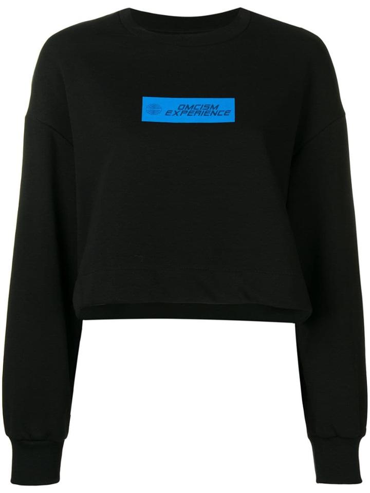 Omc Black Logo Drawstring Sweater