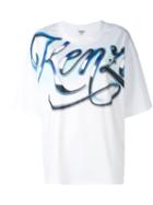 Kenzo - Kenzo Lyrics Oversized T-shirt - Women - Cotton - Xs, White, Cotton
