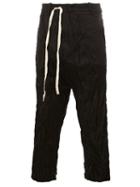 A New Cross Tailored Cropped Trousers, Men's, Size: Small, Black, Wool