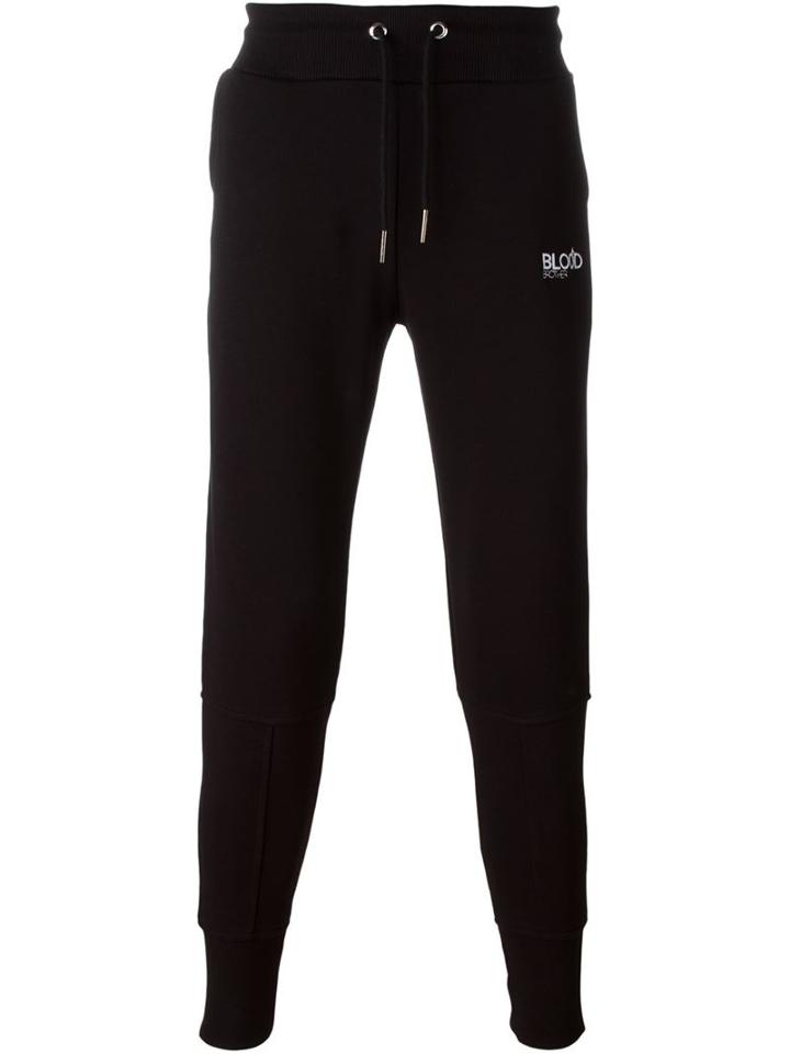 Blood Brother Drawstring Sweatpants, Men's, Size: L, Black, Cotton/polyester