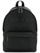 Givenchy Gothic Logo Backpack - Black