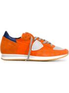 Philippe Model Tropez Sneakers, Men's, Size: 43, Yellow/orange, Nylon/suede/leather/rubber