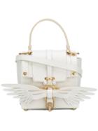 Niels Peeraer - Small Wings Tote - Women - Calf Leather - One Size, White, Calf Leather