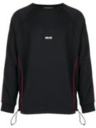 Msgm Loose Fitted Sweatshirt - Black