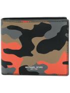 Michael Kors Collection Harrison Camouflage-print Bifold Wallet -