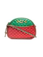 Gucci Mini Two Tone Quilted Leather Bag - Metallic