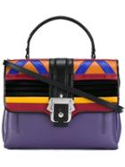 Paula Cademartori Geometric Motif Satchel