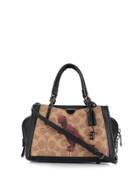 Coach T-rex Printed Tote - Black