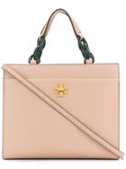 Tory Burch Chain Detail Tote Bag - Nude & Neutrals