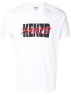 Kenzo Paris Logo Print T-shirt - White