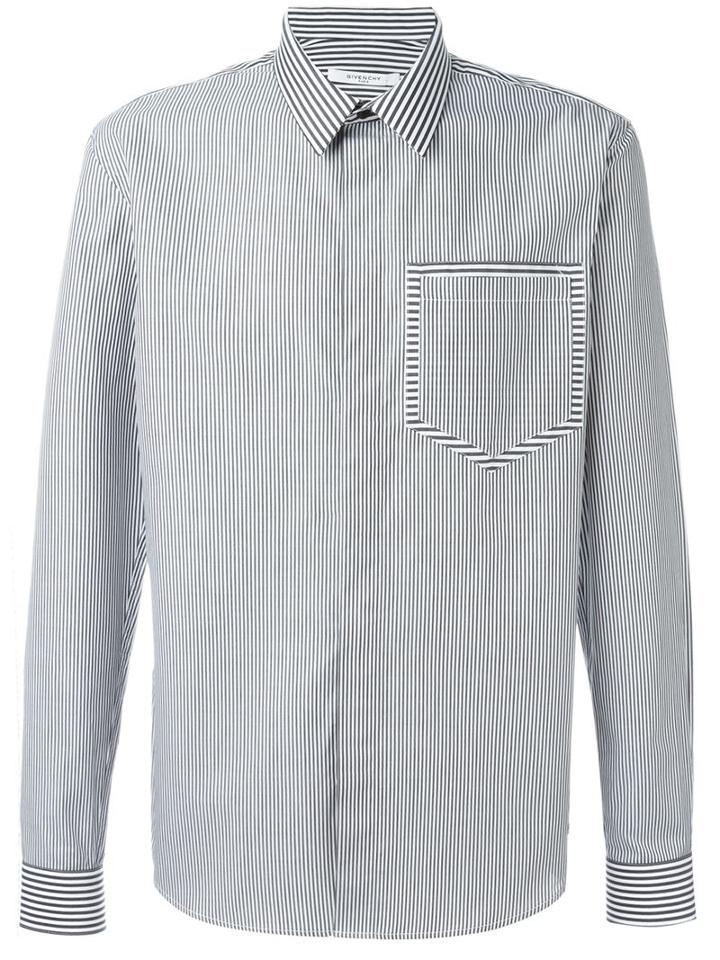 Givenchy Mixed Stripe Print Shirt