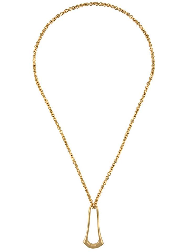 Maiyet 'elongated Sculpt Ring' Necklace
