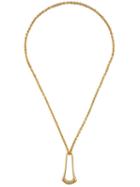 Maiyet 'elongated Sculpt Ring' Necklace