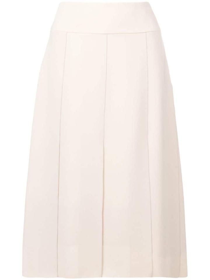 Cyclas Piped Seam Contrast Skirt - Nude & Neutrals