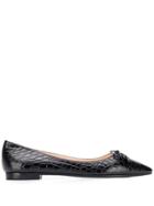 Prada Pointed Toe Ballerinas - Black