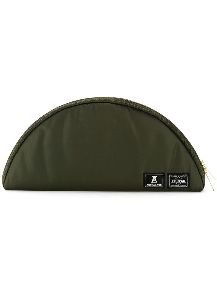 Anrealage Anrealage X Porter Clutch, Women's, Green, Nylon