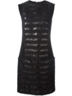Sonia Rykiel Sleeveless Boucle Dress, Women's, Size: 38, Black, Cotton/acrylic/polyester/cupro