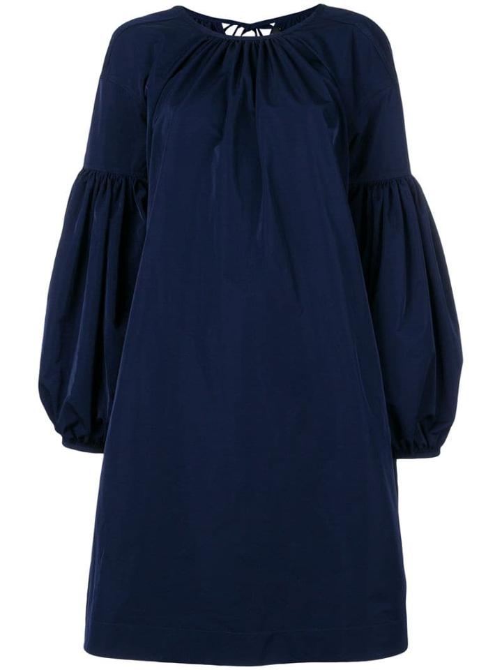 Calvin Klein 205w39nyc Bell-sleeved Dress - Blue