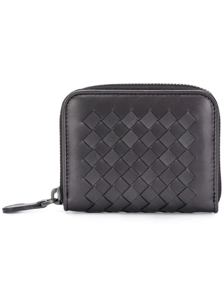 Bottega Veneta Woven Mini Purse - Grey
