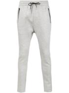 Zanerobe Tapered Track Pants, Men's, Size: 32, Grey, Cotton