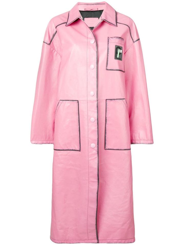 Prada Oversized Coat - Pink