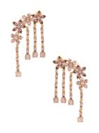 Oscar De La Renta Multi-floral Drop Earring - Metallic