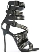 Dsquared2 Studded Multi-strap Sandals - Black