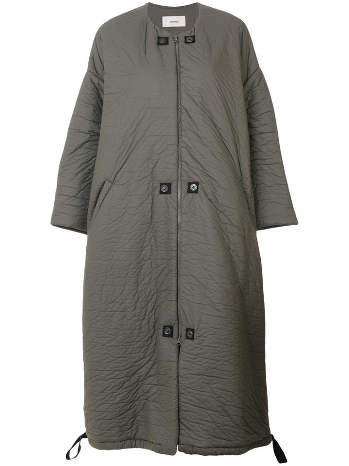 Humanoid Pelle Coat - Green