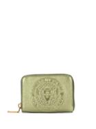 Balmain Embossed Logo Wallet - Green