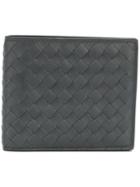 Bottega Veneta Ardoise Intrecciato Bi-fold Wallet - Grey