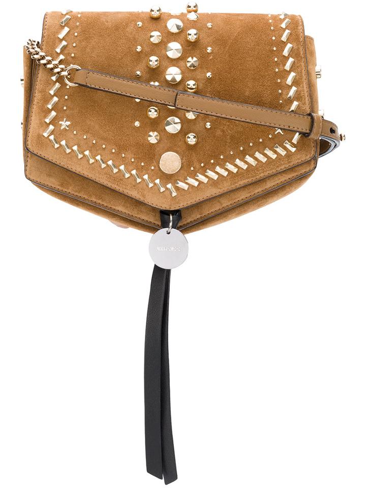 Jimmy Choo - Arrow Shoulder Bag - Women - Leather/suede - One Size, Nude/neutrals, Leather/suede