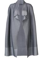 Issey Miyake - Waterfall Jacket - Women - Nylon/polyester/polyurethane - 2, Grey, Nylon/polyester/polyurethane