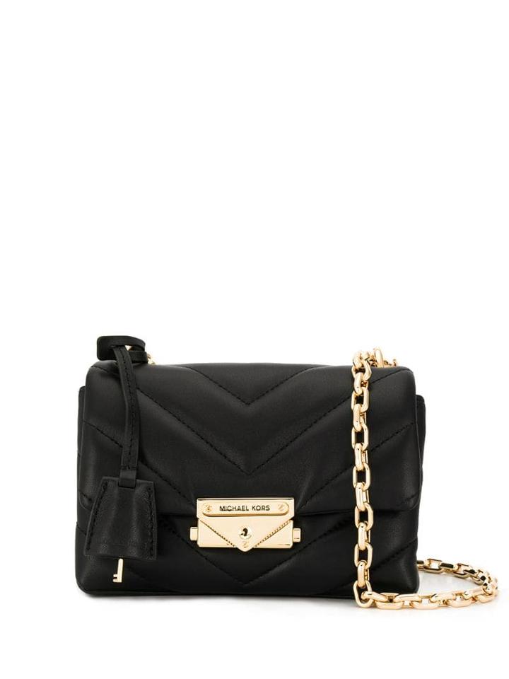 Michael Michael Kors Lock And Key Shoulder Bag - Black