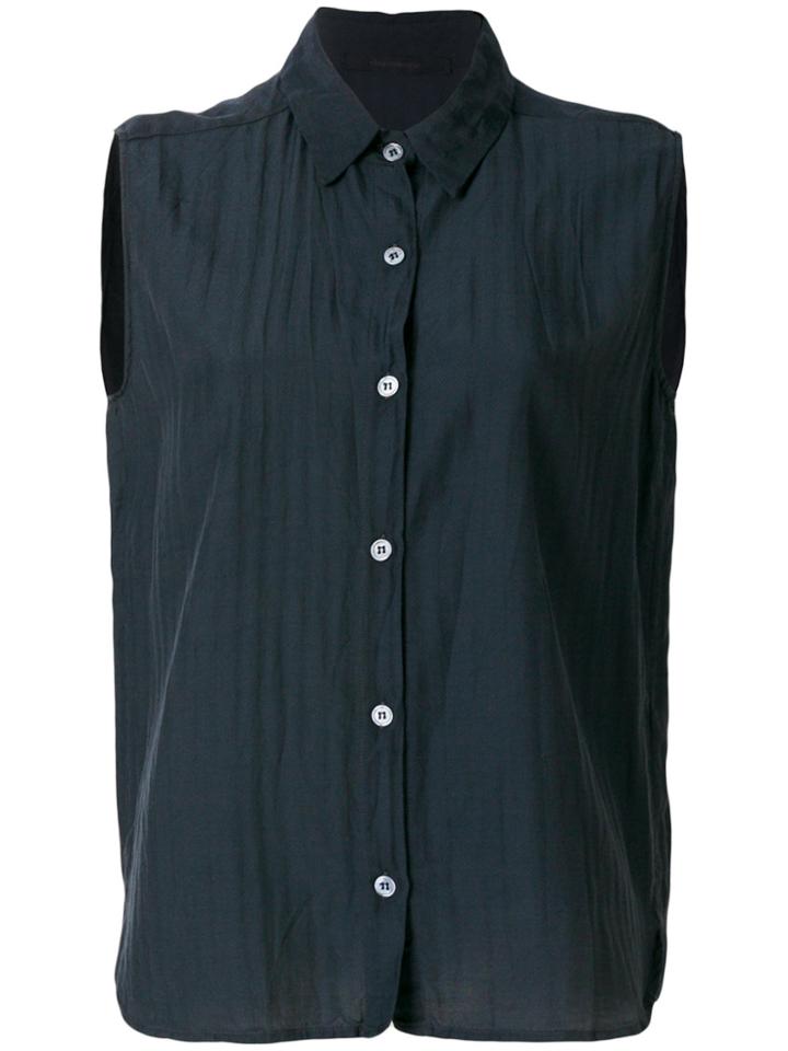 Elsa Esturgie Tadeus Sleeveless Shirt - Blue
